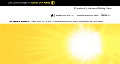 Desktop Screenshot of norontarioauctions.com
