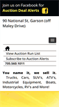 Mobile Screenshot of norontarioauctions.com
